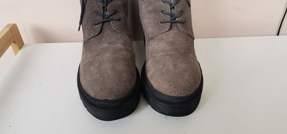 Боти Тamaris 39 н. Естествен велур