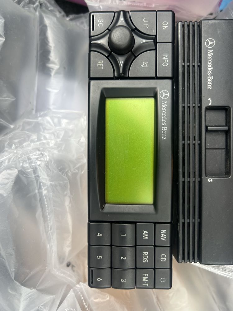 APS W140 W210 navigatie audio 10 radio casetofon