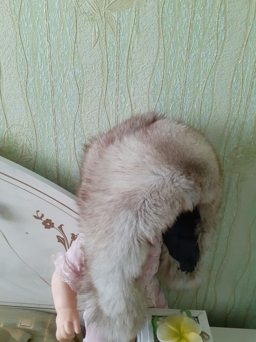 Шапка песцовая подростковая