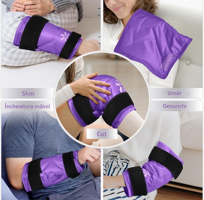 Compresa de gel reutilizabila pentru utilizare la cald/rece