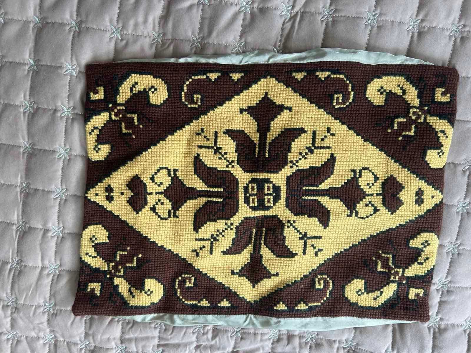 Плетени калъфки за възглавници от вълна