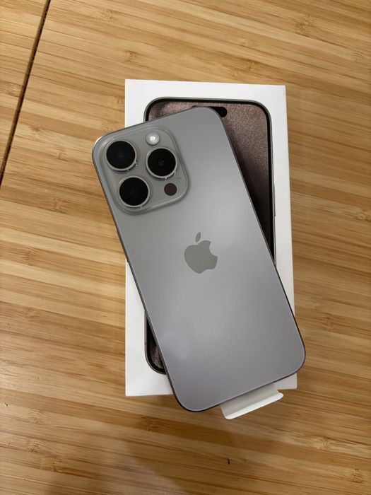 iPhone 15 Pro 128 Natural Titanium LLA eSim идеал