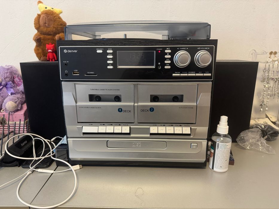 denver 166 cd, casette record player