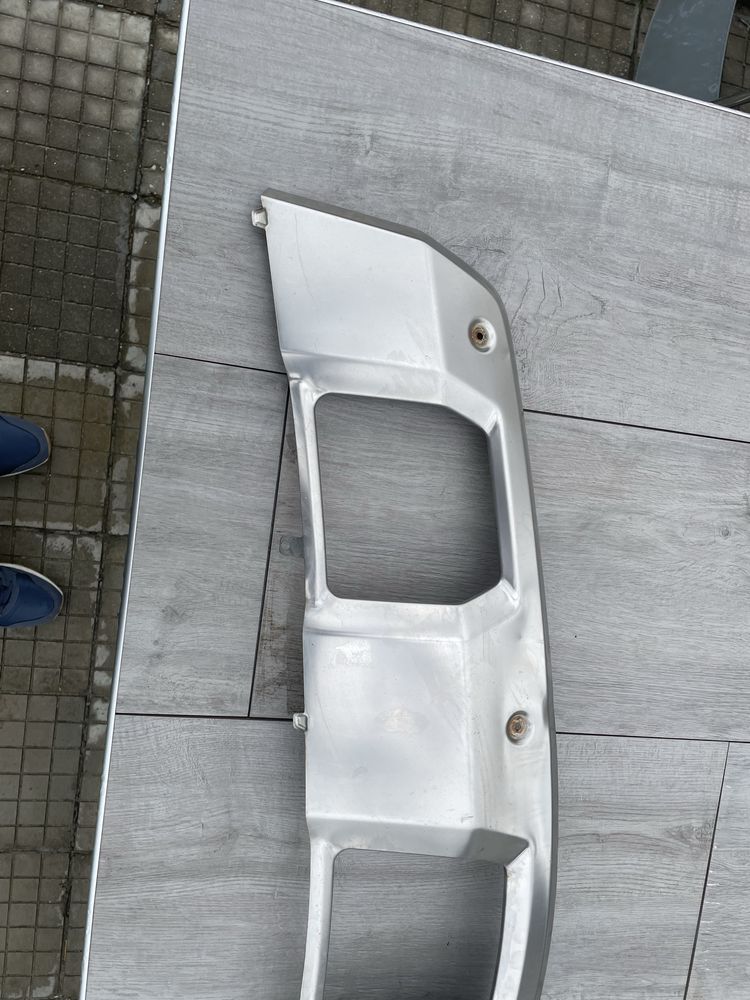 Спойлер предна броня Mercedes ML164 хром