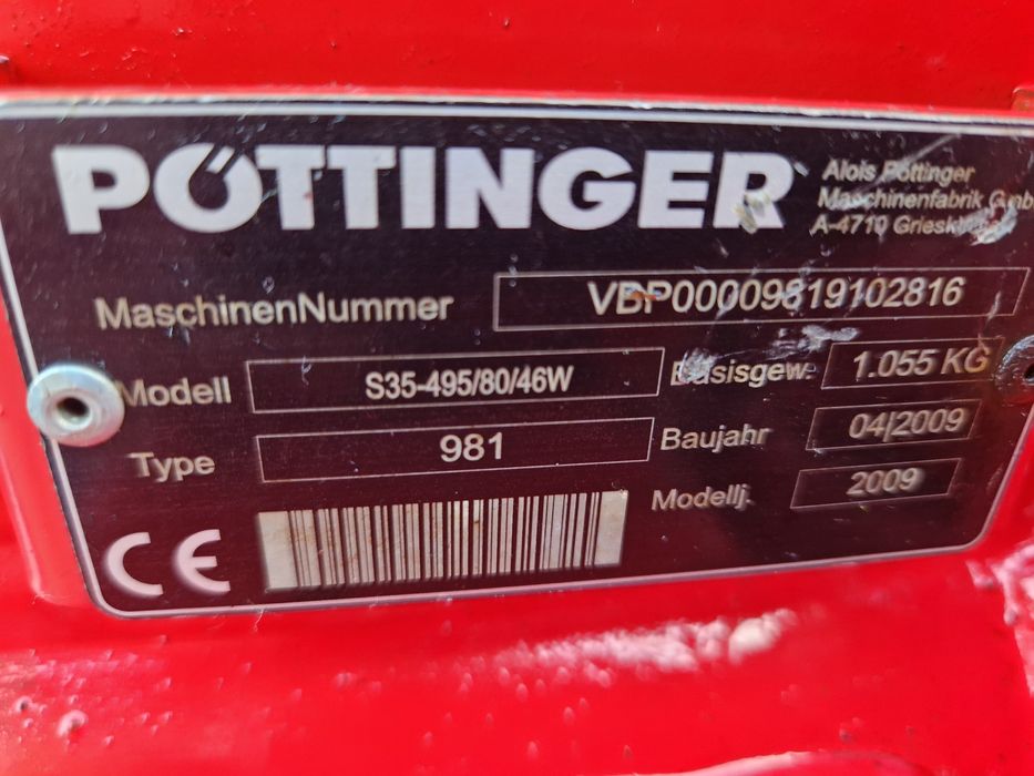 Plug reversibil Pottinger Servo 35 cu 4trupite