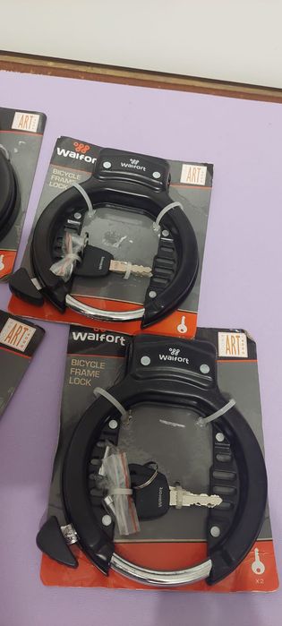 Antifurturi noi din otel pentru biciclete