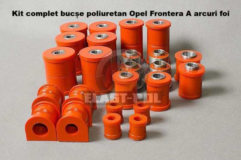 Kit complet bucse Opel Frontera A sau B - Poliuretan
