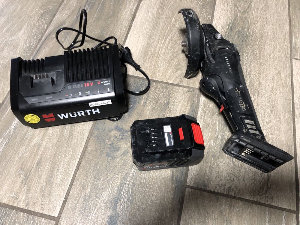 Ъглошлайф Wurth AWS 18-125 P COMPACT