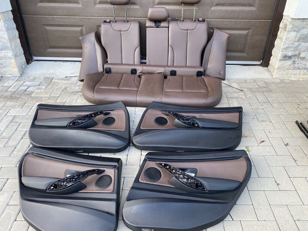 Interior piele maro/cognac Bmw Seria 3 gt f34