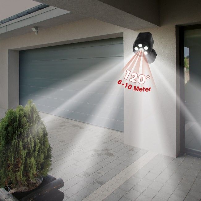 Мощен фенер със сензор за движение EASYmaxx LED