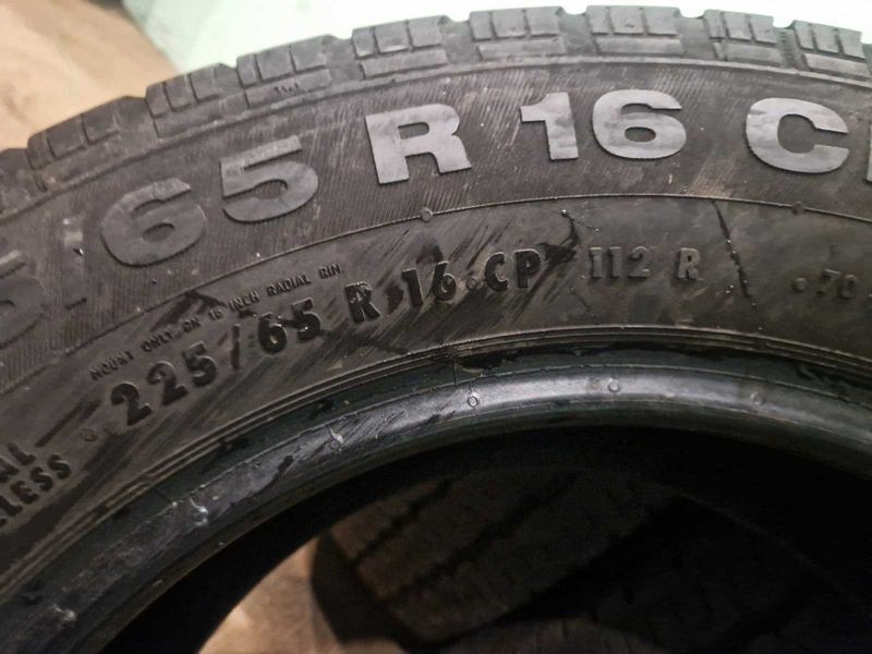 4 Continental R16C 225/65/ Pneuri Bun de vară DOT4518