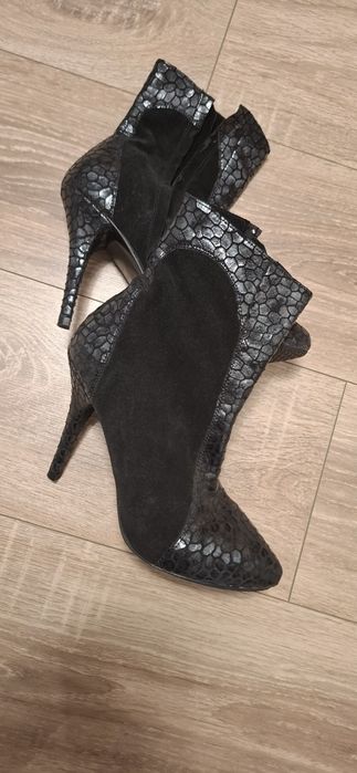 Botine piele naturala