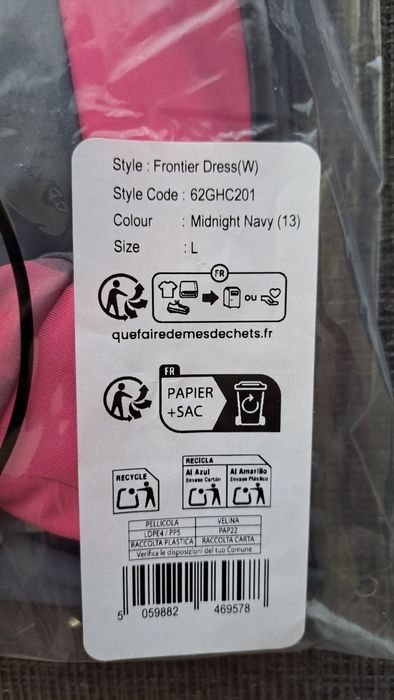 Дамска тенис рокля Mizuno размер L