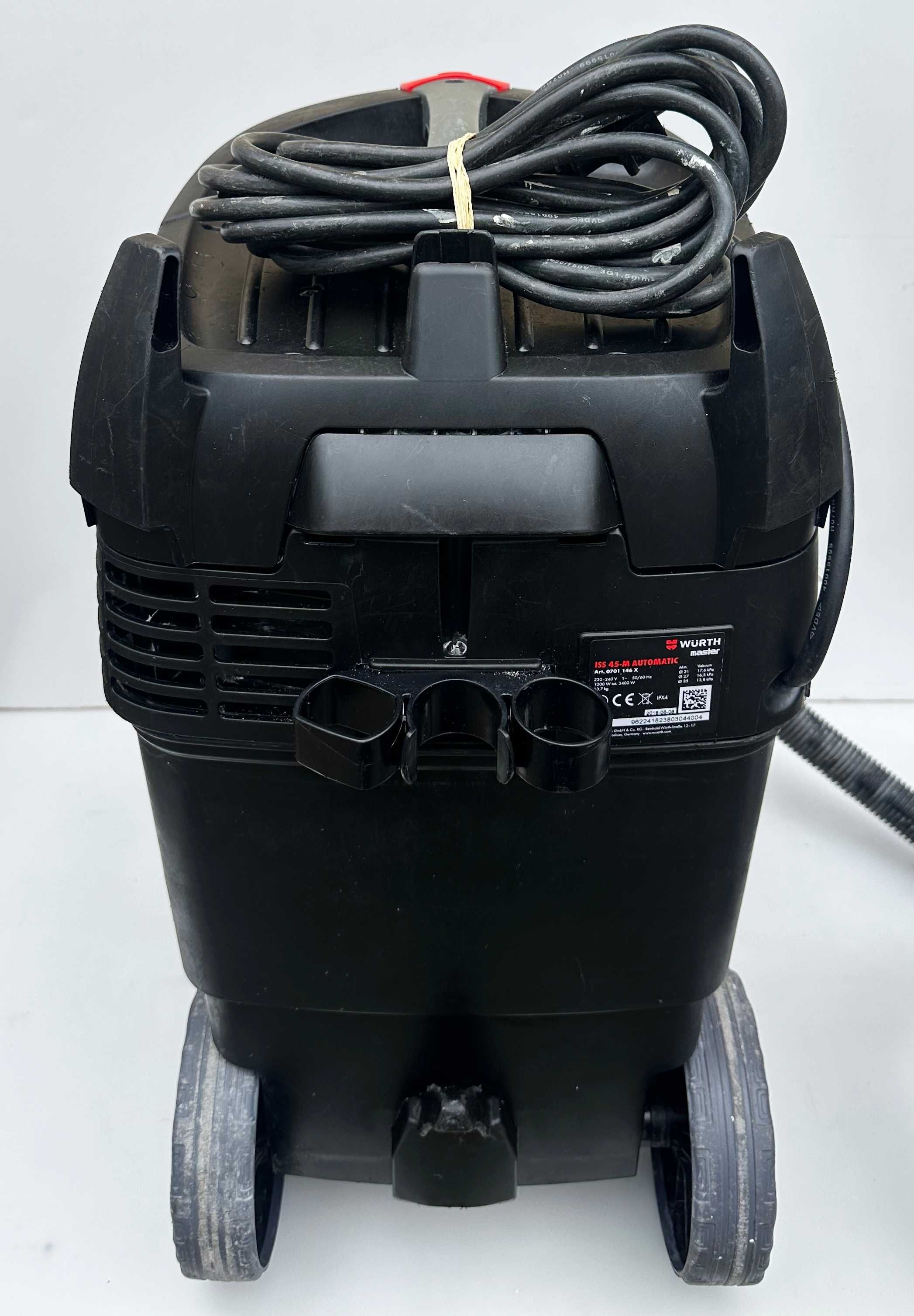 Wurth ISS 45-M Automatic - Професионална прахосмукачка за мокро и сухо