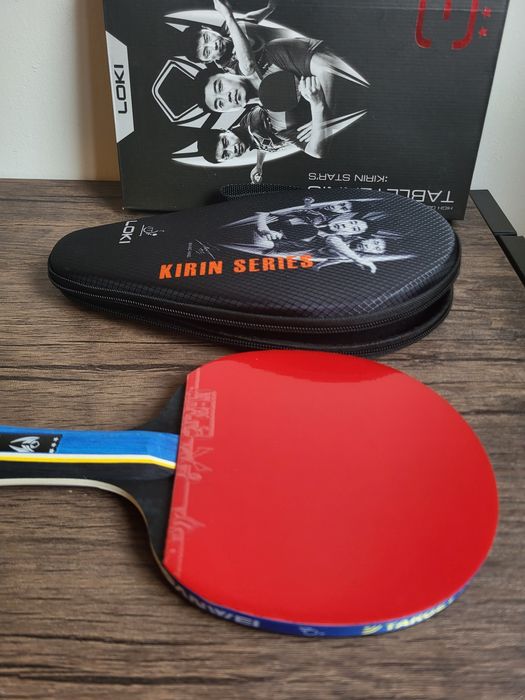 Paletă set ping pong Loki Kirin Rxton profi de atac
