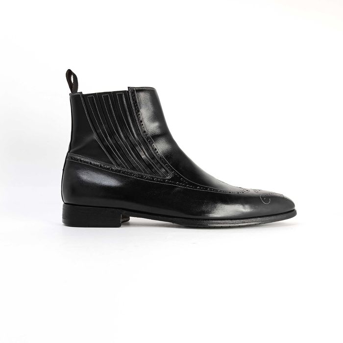 Оригинал Santoni 43,5. Мужские полусапоги челси