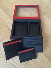 Hugo Boss комплект портфейл и калъф за карти