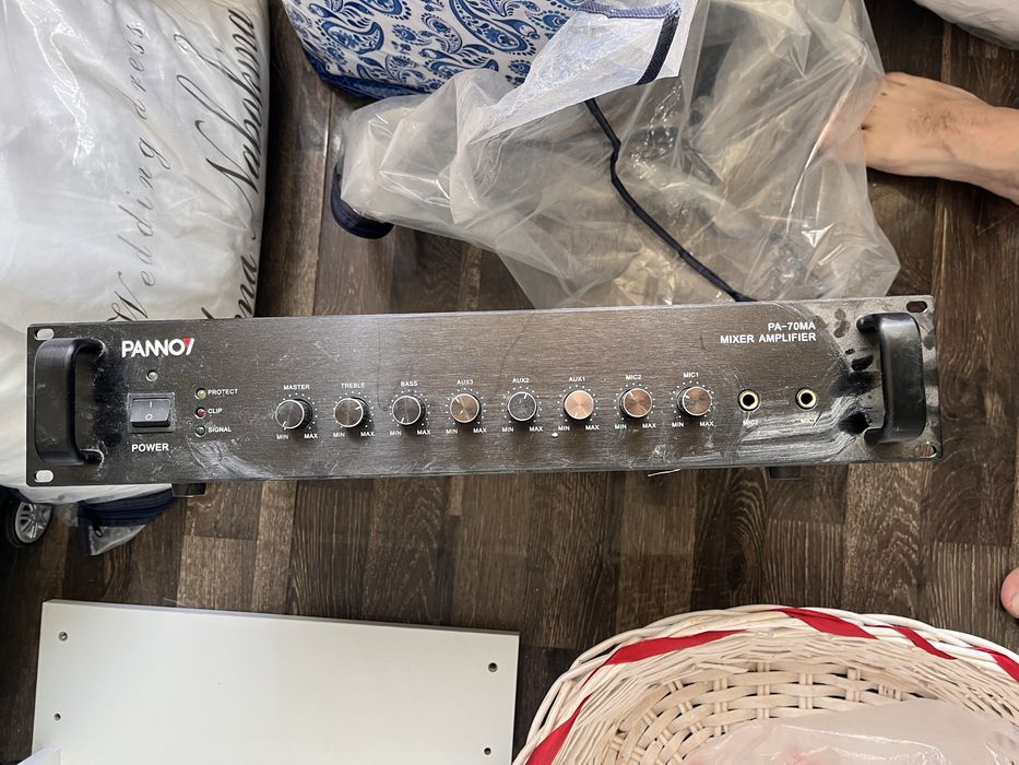 Миксер/усилитемь - PANNOY Public Address System-PA-70MA