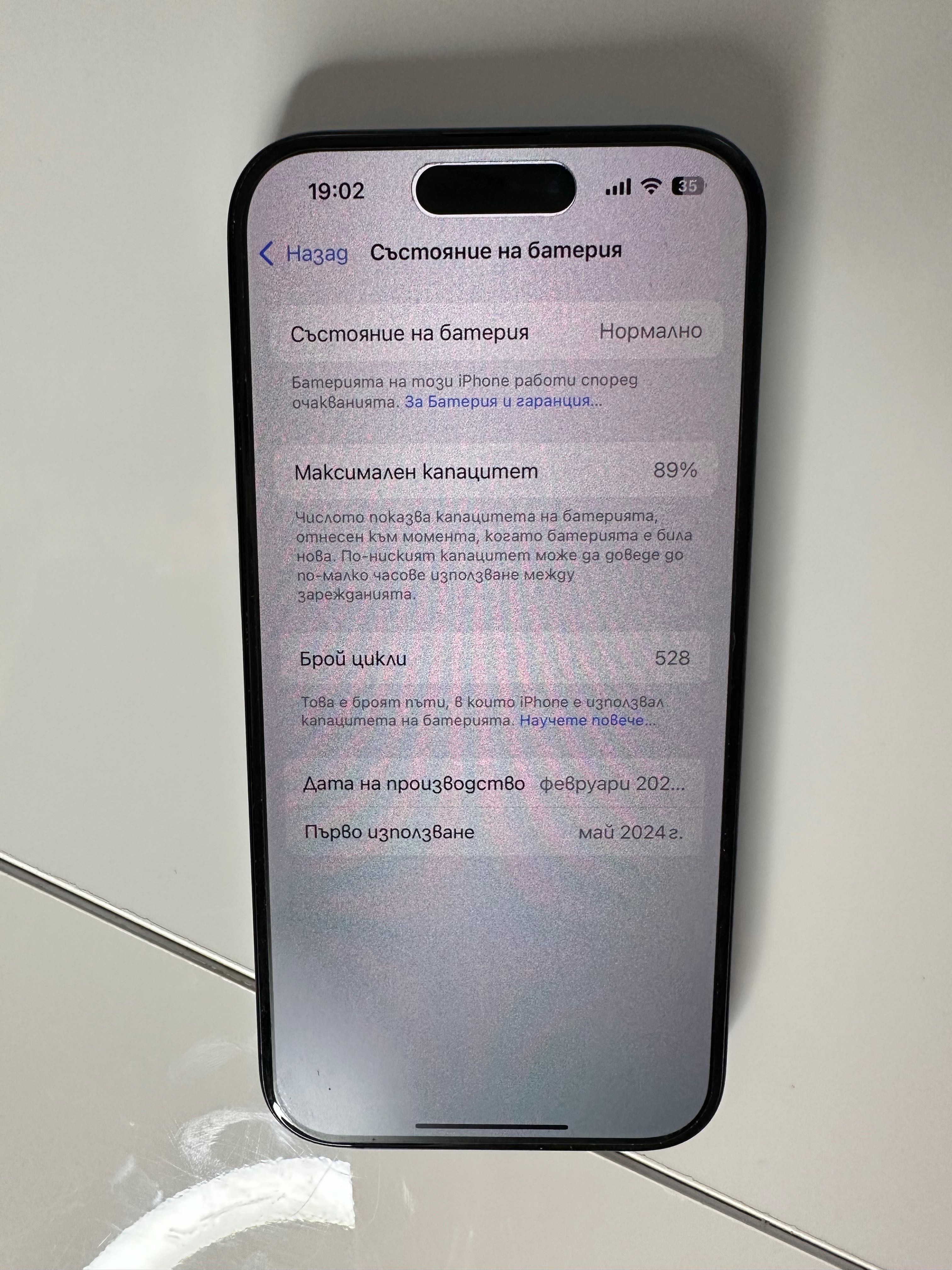 Iphone 15 pro -256. Gb