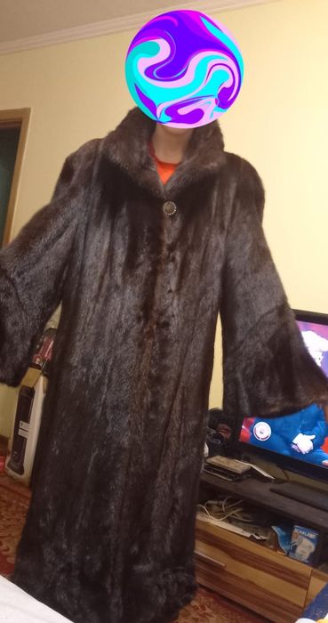 Шуба из целной норки