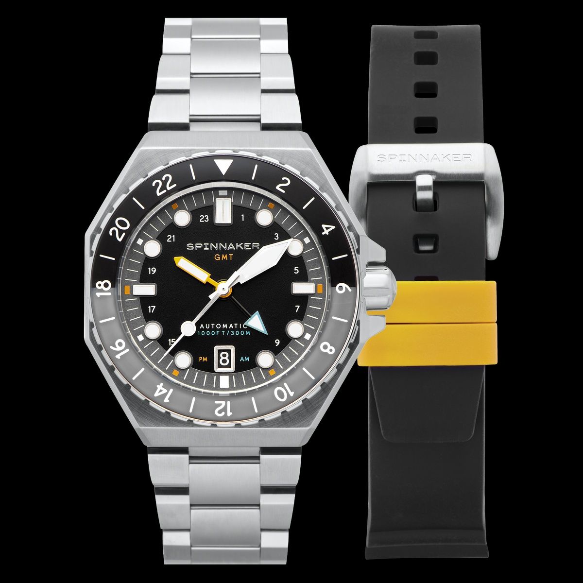 Ceas Spinnaker DUMAS GMT Automatic - SEIKO NH84 - Sigilat