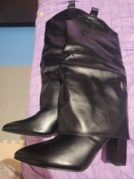 Cizme elegante lungi dama, marimea 41