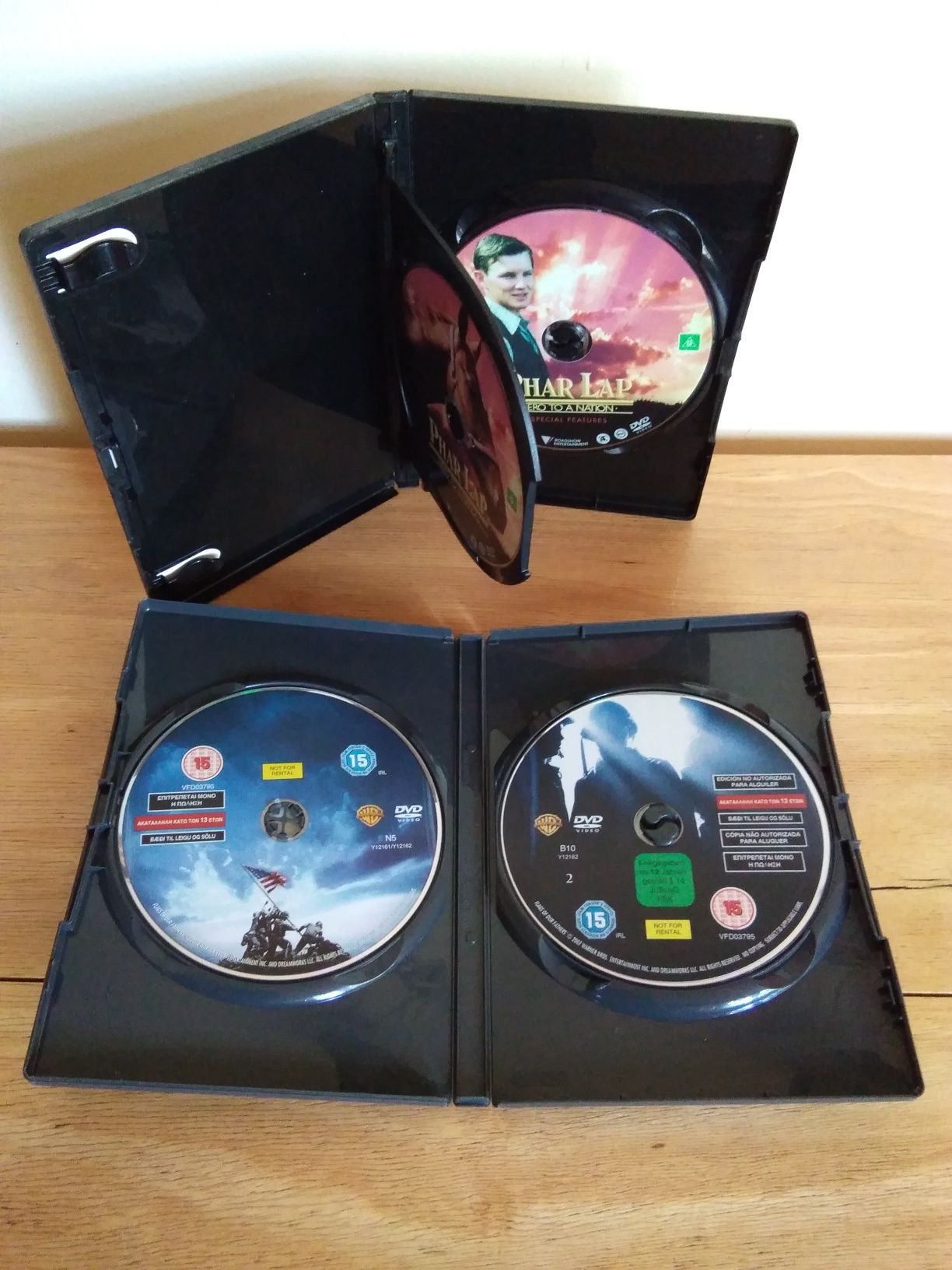 DVD video по 20 лв за 1 бр, по  2 диска в 1 пакет