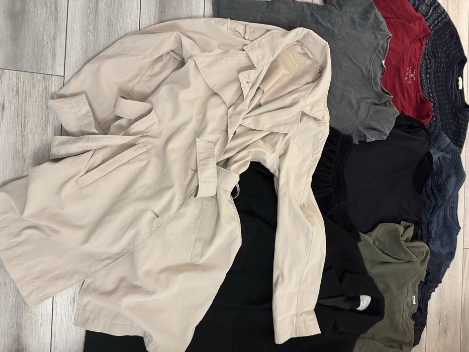 Lot 10 haine s 36 zara trench