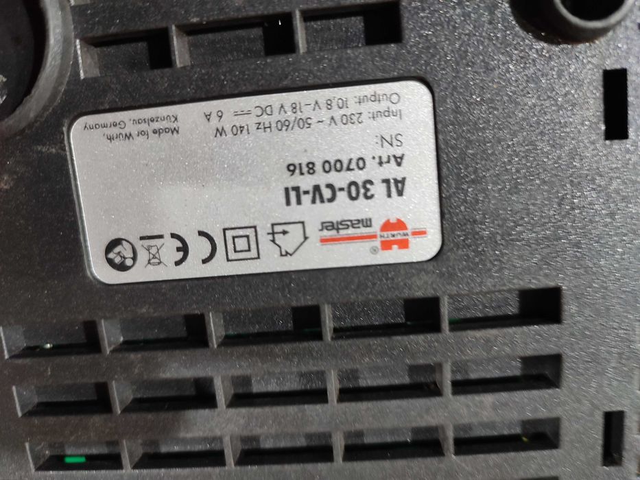 BOSCH AL1860CV charger incarcator rapid sursa baterie LiIon 14.4V 18V