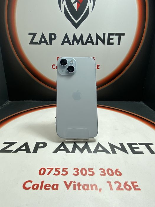 ZAP AMANET VITAN - iPhone 15 - Blue - 128GB - 98%