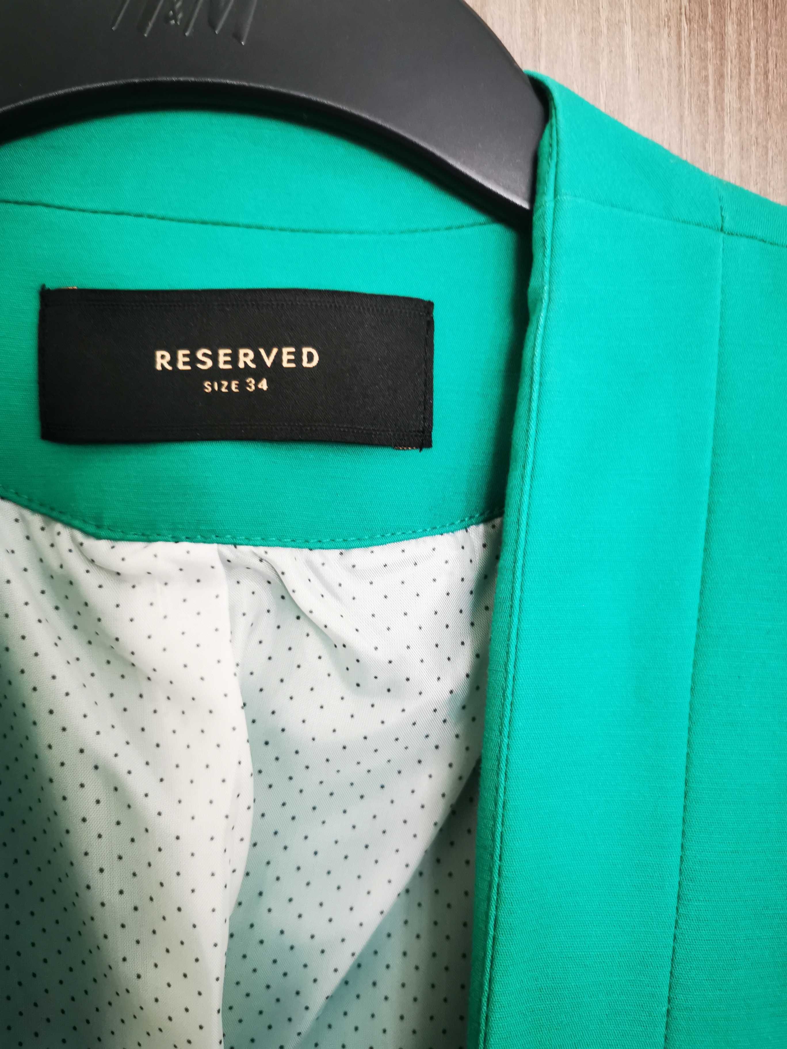 Офис сако Reserved 34 наситенозелено