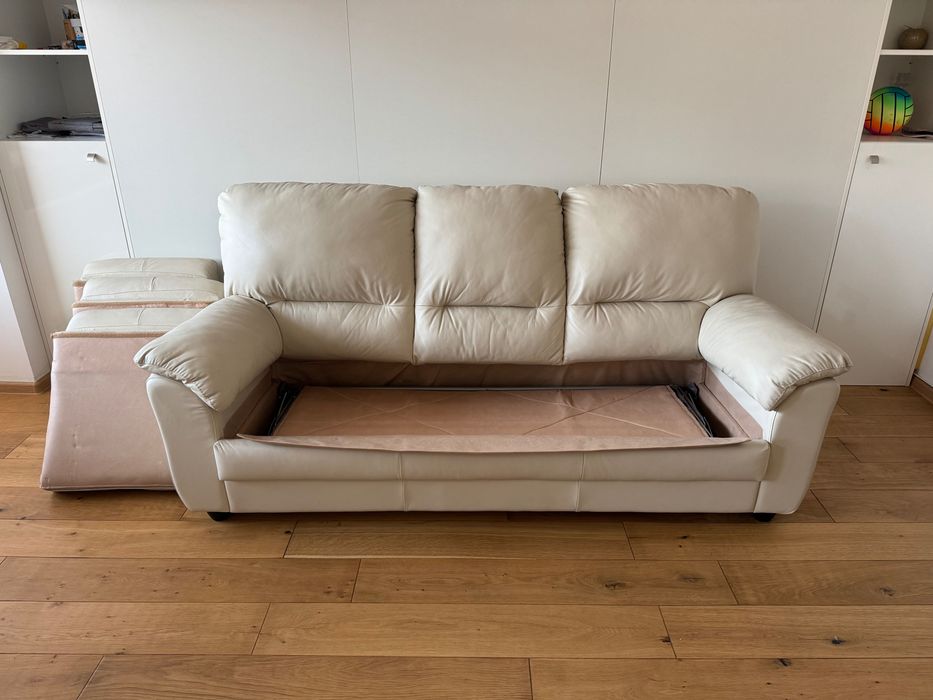 Canapea piele naturală MOBEXPERT 2024