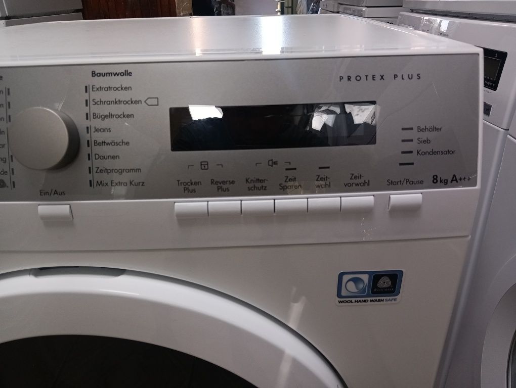 Сушилня с термопомпа АЕГ Aeg Protex Plus A+++ 8кг 2 години гаранция!