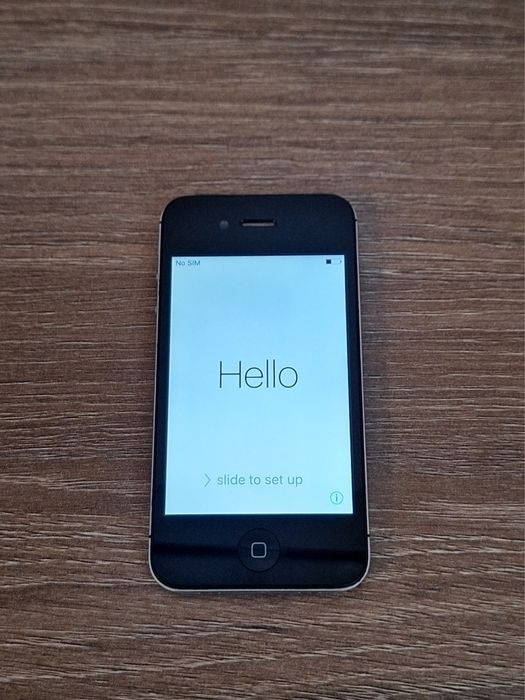 Telefon Apple Iphone 4S Black 16GB Blocat Icloud Pentru Piese Stare OK