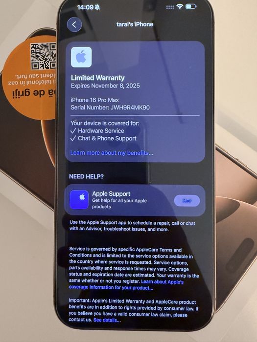 Iphone 16 Pro Max 256Gb Desert Titanium