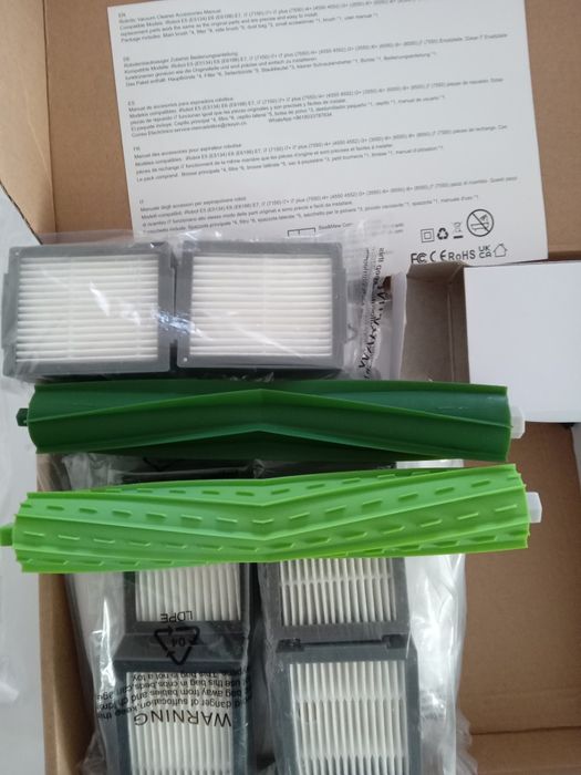 НОВ пълен комплект аксесоари и резервни части за iRobot Roomba E,I,J