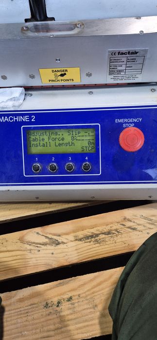 Masina de suflat fibraoptica