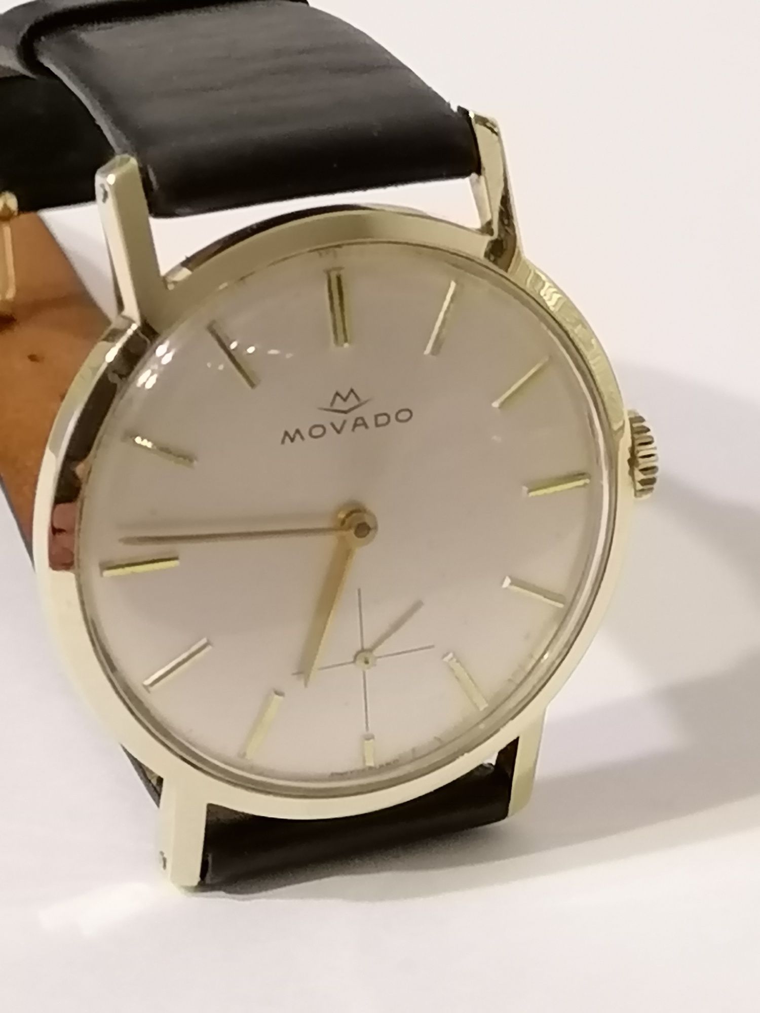 Ceas de Aur 14 K Movado