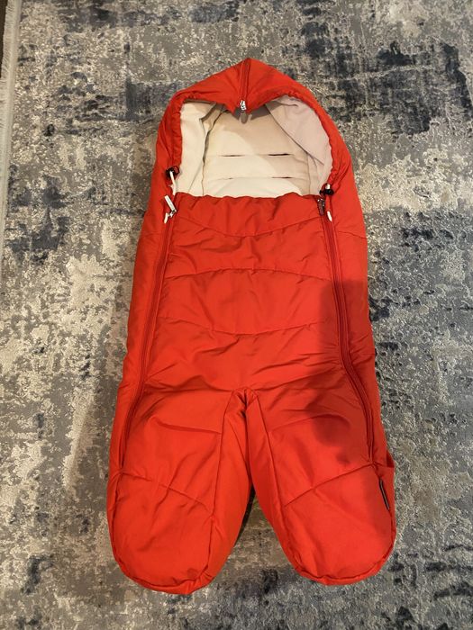 Footmuff original Stokke Xplory – culoare rosie