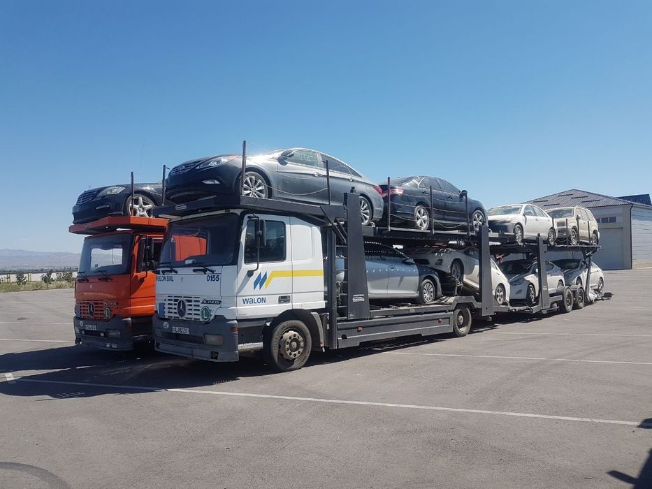 Автовоз сотилади Mercedes Benz Actros(тягач) + Groenewold(полуприцеп)