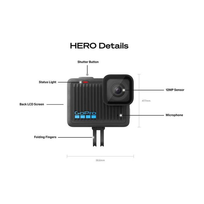 GoPro HERO 2025 – Като нов, 4K видео + официална гаранция