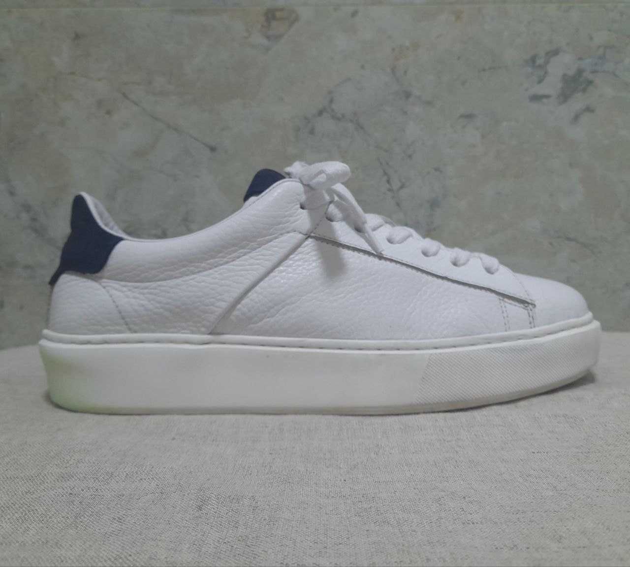 Кроссовки сникерсы Santoni / Made in Italy / 41 - 41,5р