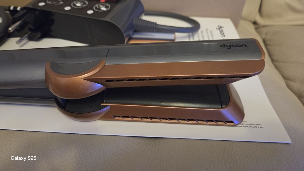 Преса за коса Dyson HT01 Airstrait™ (Никел/Мед)