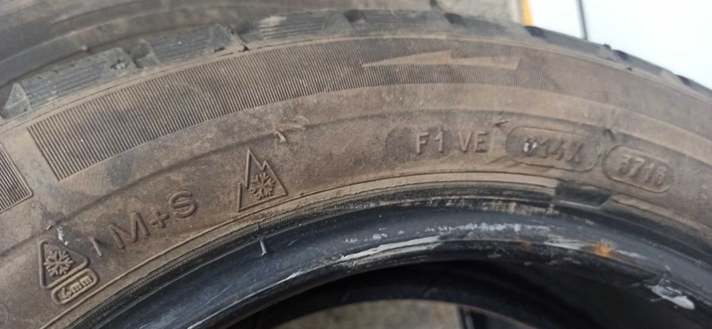 2 броя Зимни Гуми Michelin Alpin 155/65/14