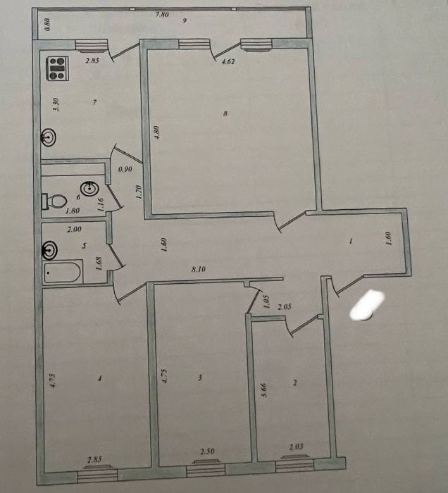 ЯнгиХаёт Метро 4 Бекат 300 Метр 4 Ком квартира