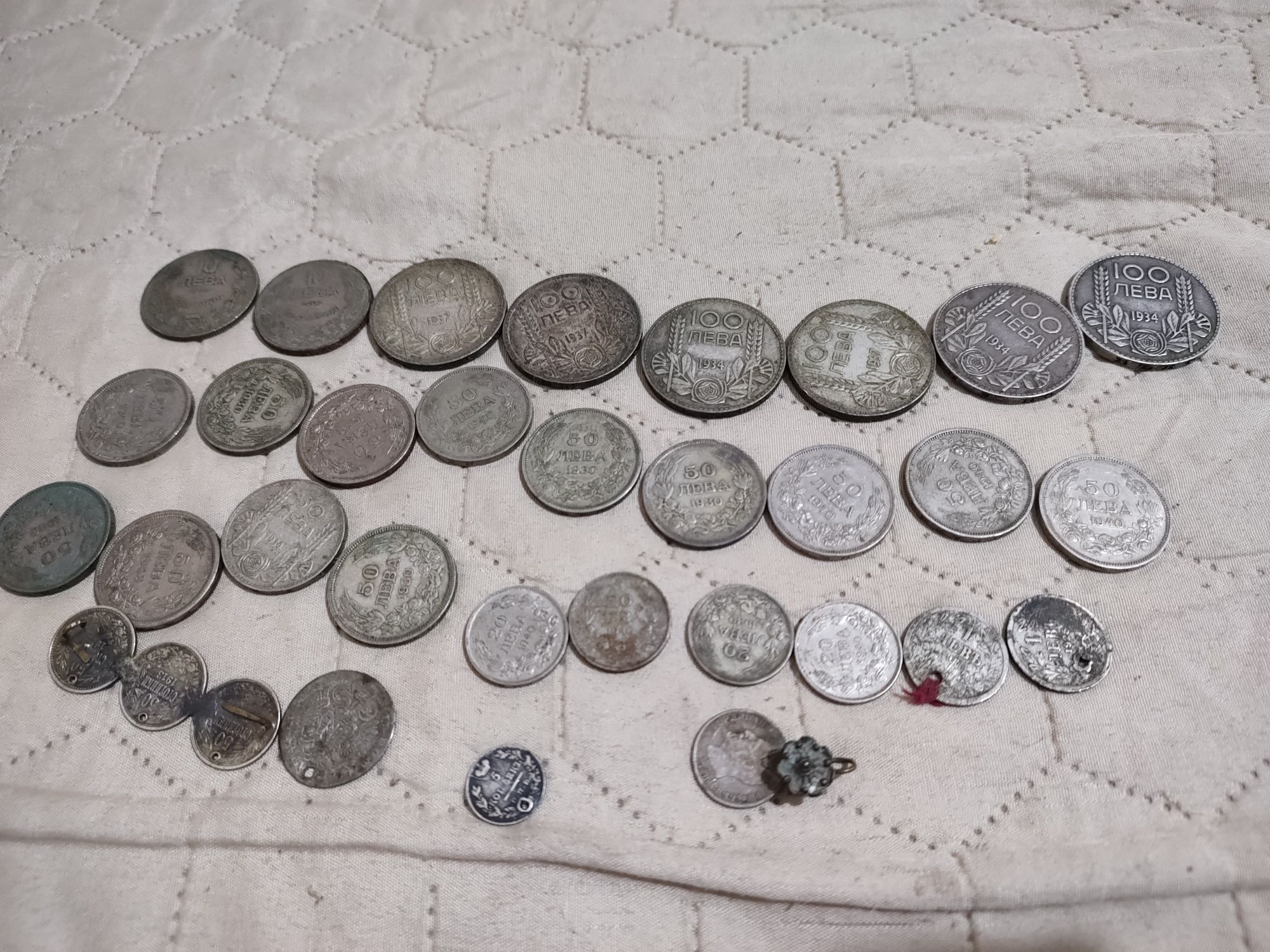 Сребърни монети от царска България