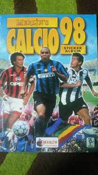 2 Albume de colectie Merlin's Calcio '98 + Calcio D'inizio Kickoff '97