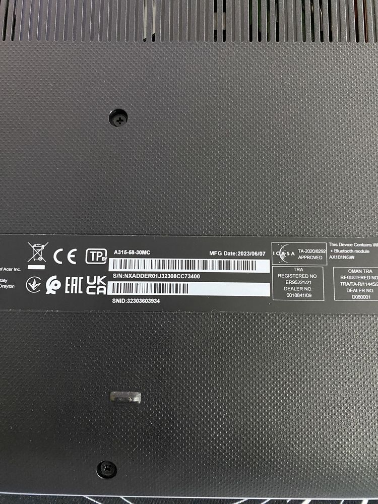 Идеальный Acer Core i3-115G4/ОЗУ-8ГБ/ССД-256ГБ цикл 11 в идеале
