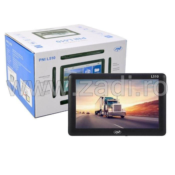 Gps pni L510-harti noi, setari camion, auto gata de drum
