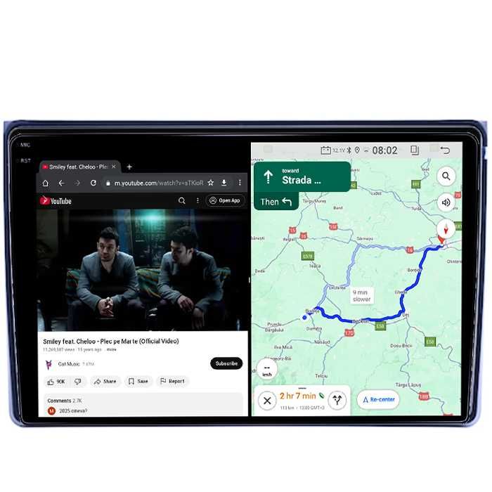 Navigatie Audi A4 2000-2008, Android 14, 9INCH, 4GB RAM/64GB ROM